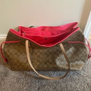 Coach duffle bag